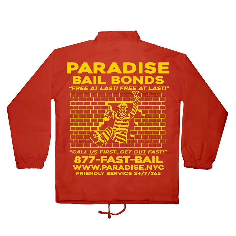 Bail Bonds Coach Jacket