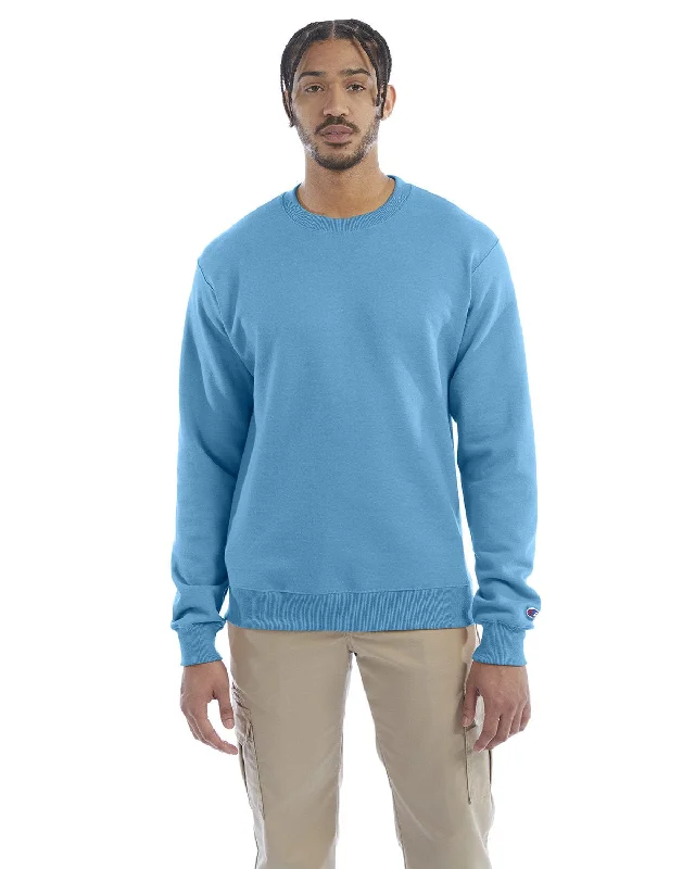 Champion EcoSmart Crewneck Sweatshirt | Blue Lagoon