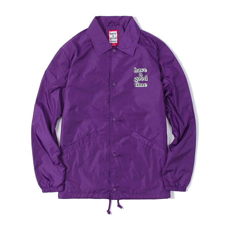 3D Logo Coach Jacket