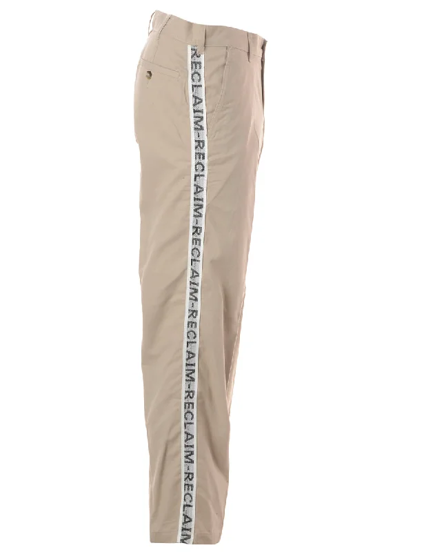 Label George Reclaim Tape Chinos