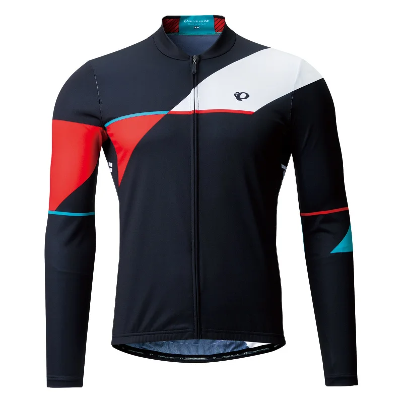 Overstock Overstock Pearl Izumi Men's UV Long Sleeve Jersey - Black (623-BL-1)