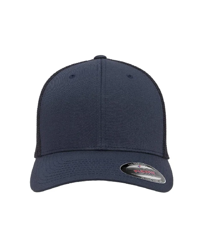 Yupoong Flexfit 6-Panel Trucker Cap | Navy