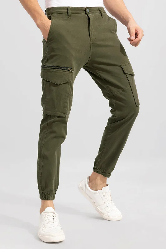 Rugger Olive Cargo Pant