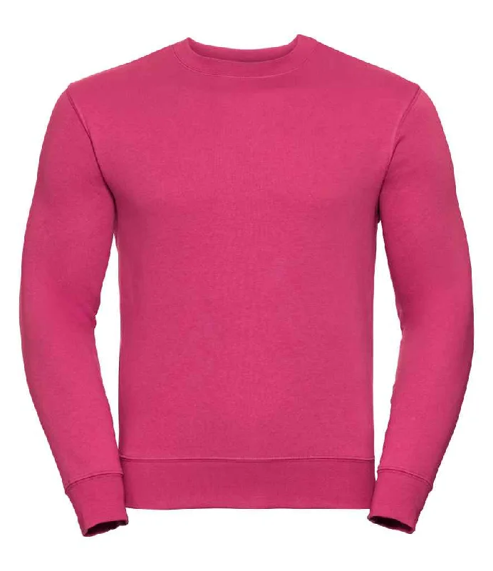 Russell Authentic Sweatshirt | Fuchsia