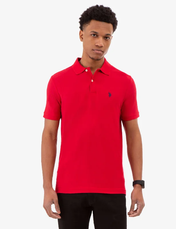 ULTIMATE PIQUE SOLID POLO SHIRT