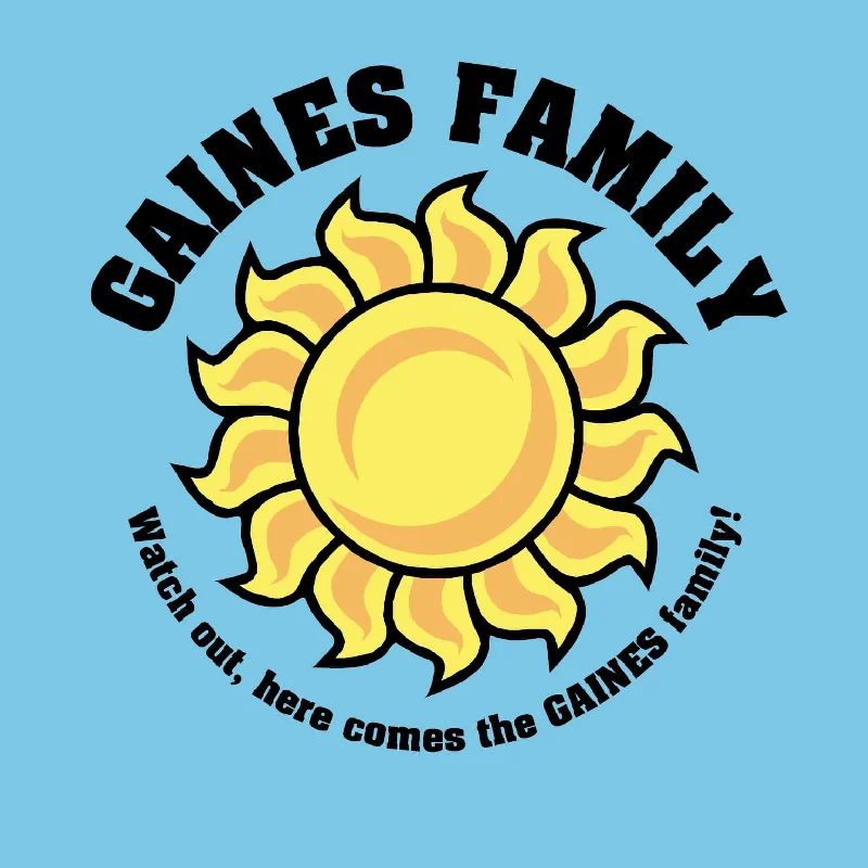 Sun Family Reunion T-Shirt Design R3-4