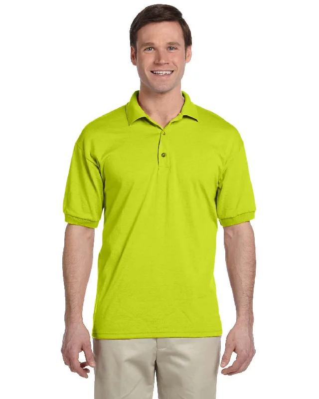 Gildan DryBlend 50/50 Jersey Knit Polo Shirt | Safety Green