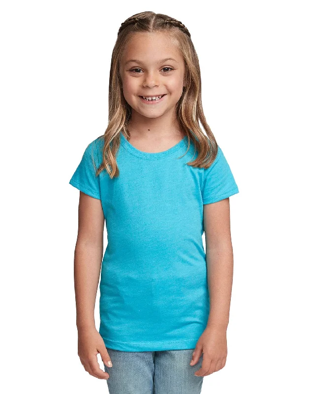 Next Level Girls Princess CVC Tee | Bondi Blue