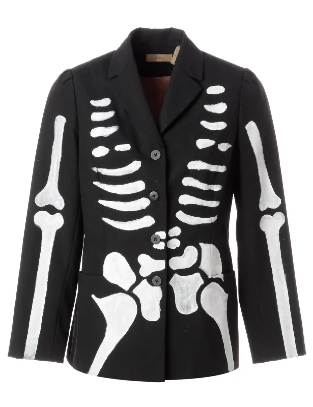 Label Jack Skeleton Suit Jacket