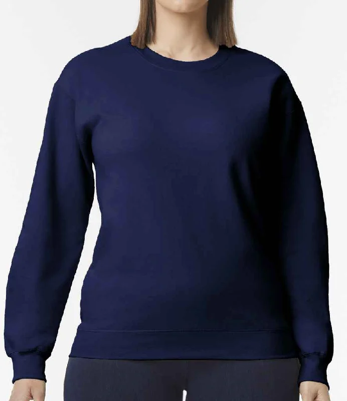 Gildan SoftStyle® Midweight Crew Neck Sweatshirt | Navy