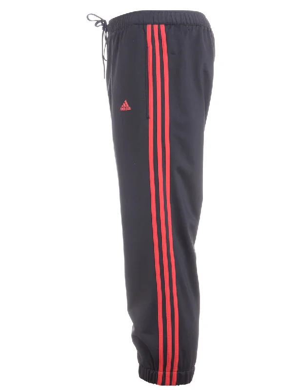 Label Gerry Elasticated Upcycled Adidas Sports Trousers