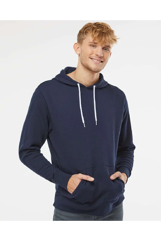 Independent Trading Co. Mens Hooded Sweatshirt Hoodie w/ Pouch Pocket - Classic Navy Blue - Closeout