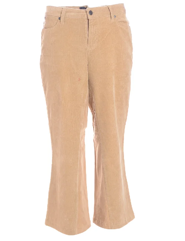 Label Gina Wide Leg Cropped Cords