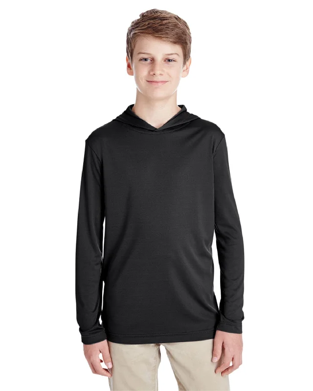 Team 365 Youth Zone Performance Hoodie | Black