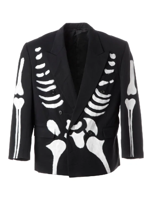 Label Jack Skeleton Suit Jacket