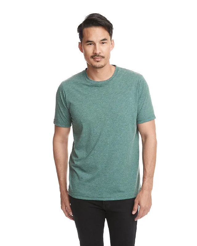 Next Level Mens Poly/Cotton Short Sleeve Crew T-Shirt | Envy