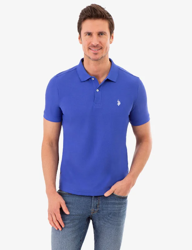 ULTIMATE PIQUE SOLID POLO SHIRT