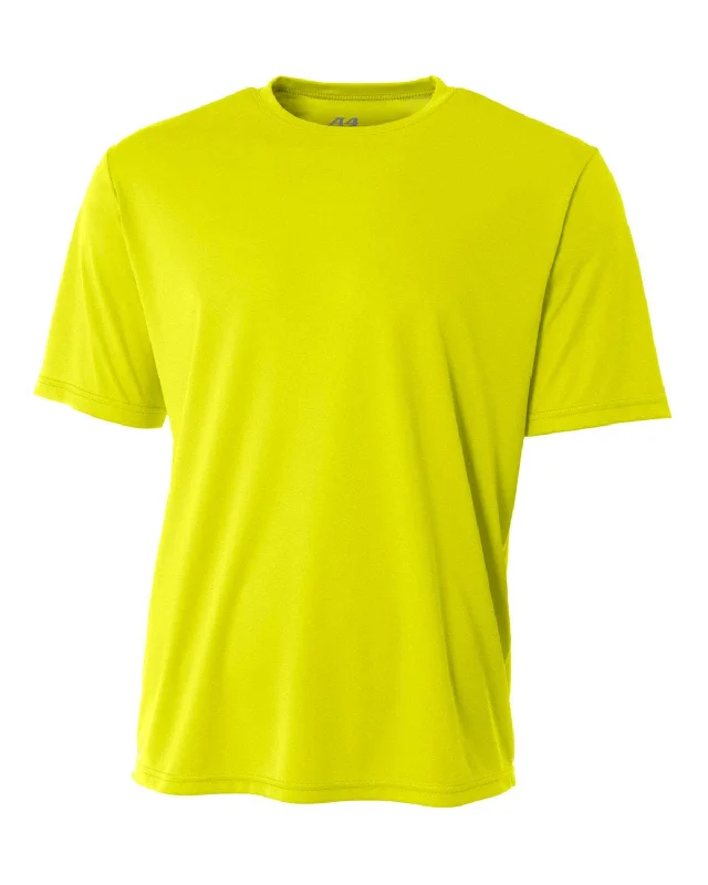 A4 Men's Cooling Performance T-Shirt | Safety Yellow