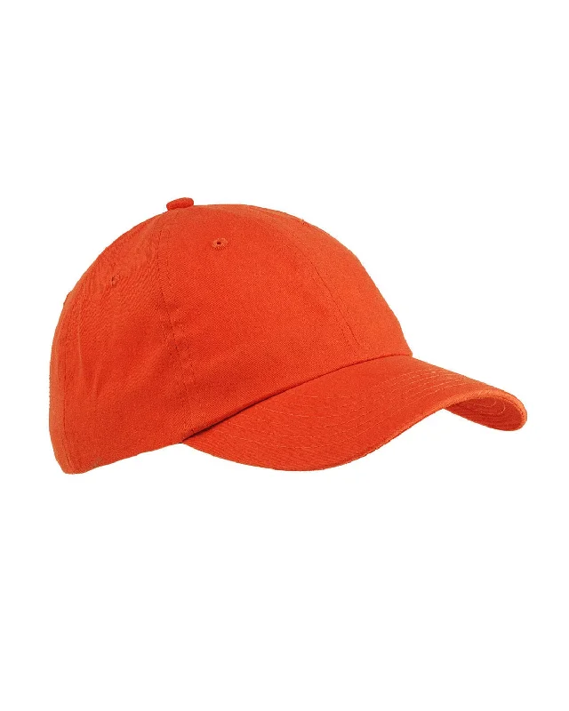 Big Accessories Brushed Cotton Twill Cap | Tangerine