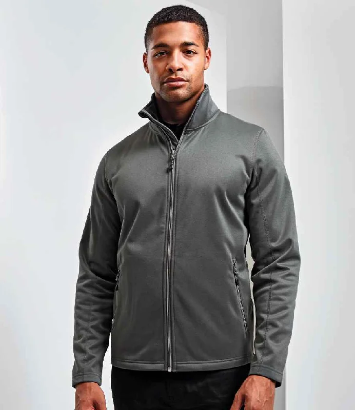 Premier Spun Dyed Recycled Zip Through Sweat Jacket | Dark Grey