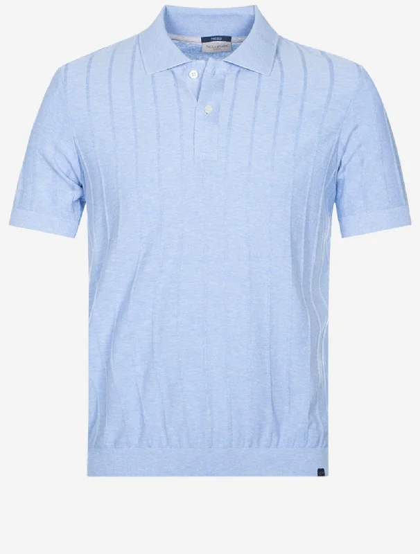 Riviera Poloshirt Blau