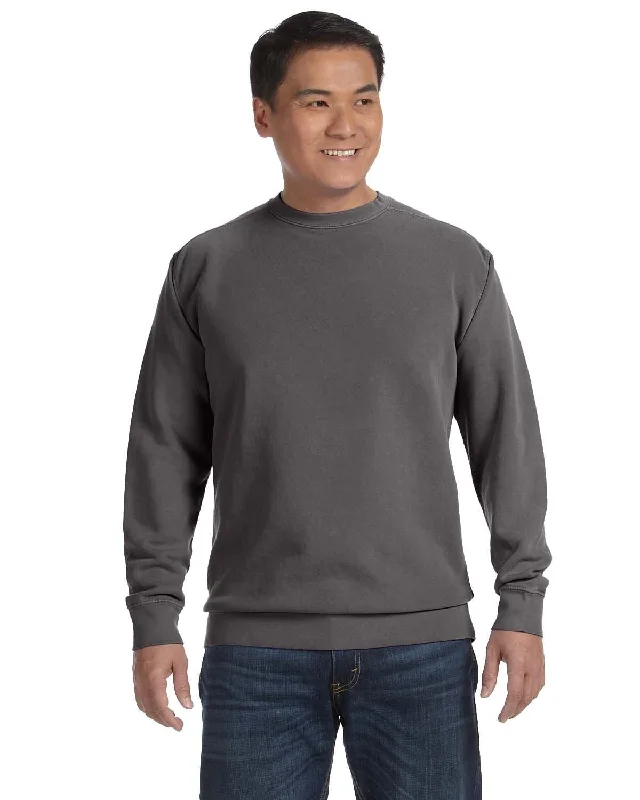 Comfort Colors Garment-Dyed Crewneck Sweatshirt | Pepper