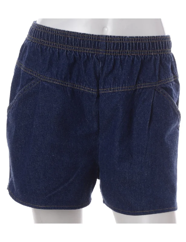 Label Gemma Elasticated Denim Shorts