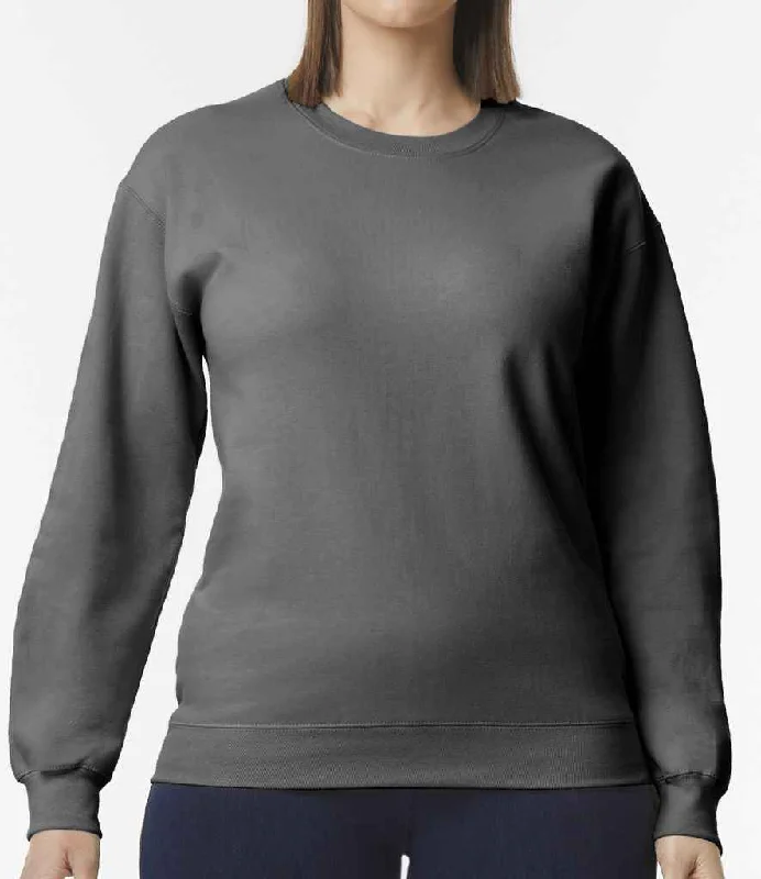 Gildan SoftStyle® Midweight Crew Neck Sweatshirt | Charcoal