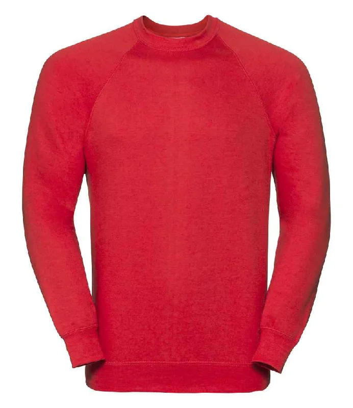 Russell Raglan Sweatshirt | Bright Red