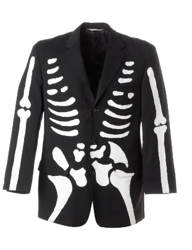 Label Jack Skeleton Suit Jacket