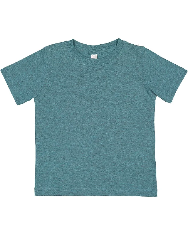 Rabbit Skins Toddler Fine Jersey T-Shirt | Surf Blackout