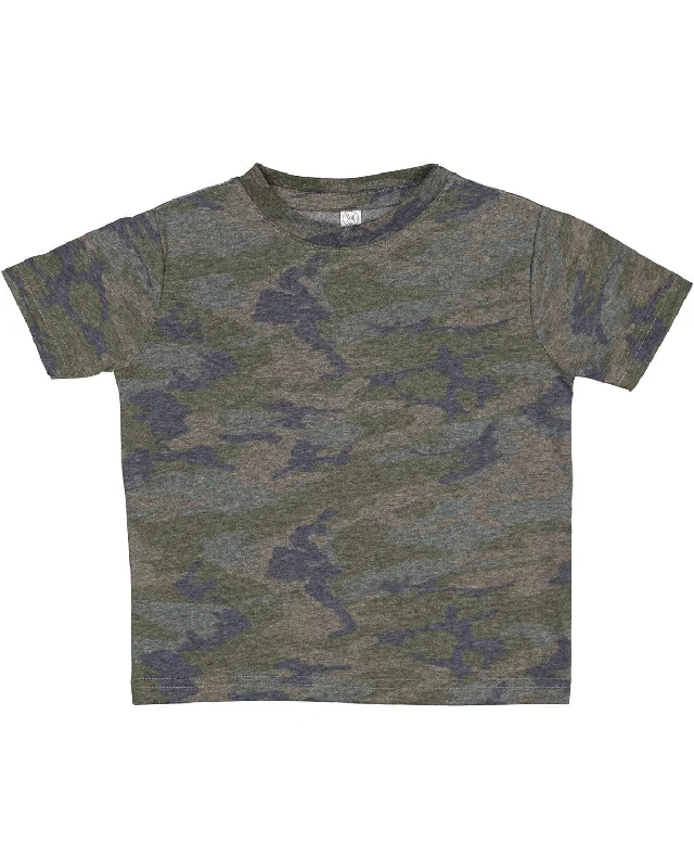 Rabbit Skins Toddler Fine Jersey T-Shirt | Vintage Camo