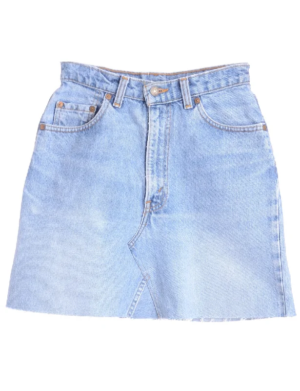 Label Jess Denim Mini Skirt