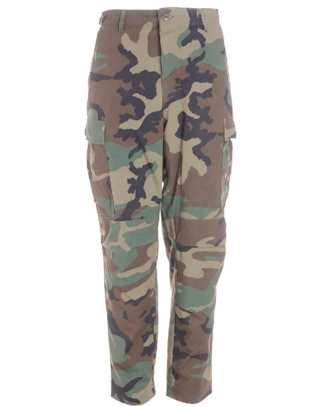 Label Jacob Tapered Army Trousers