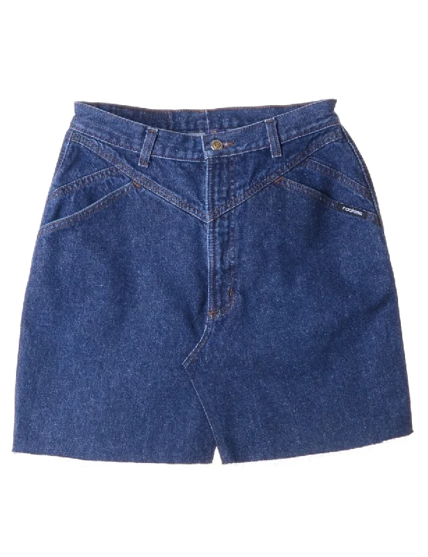 Label Jess Denim Mini Skirt