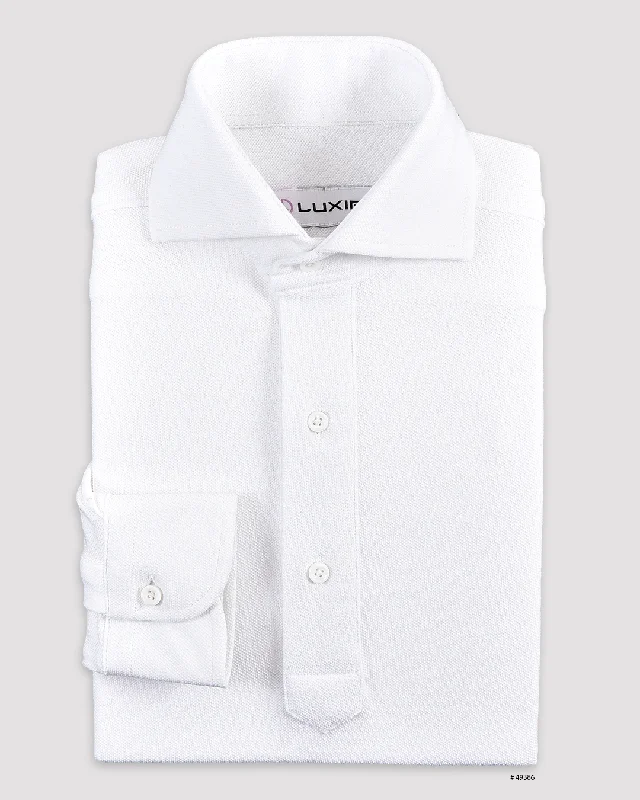 Pure White Linen TShirt