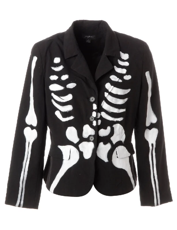 Label Jack Skeleton Suit Jacket