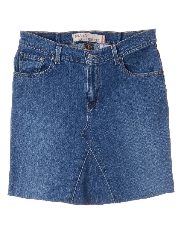 Label Jess Denim Mini Skirt