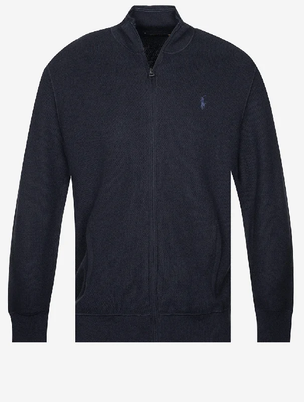 Pullover mit durchgehendem Reißverschluss Cruise Navy