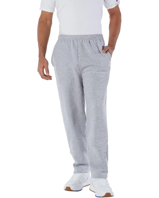 Champion Double Dry Eco Open-Bottom Pants | Light Steel