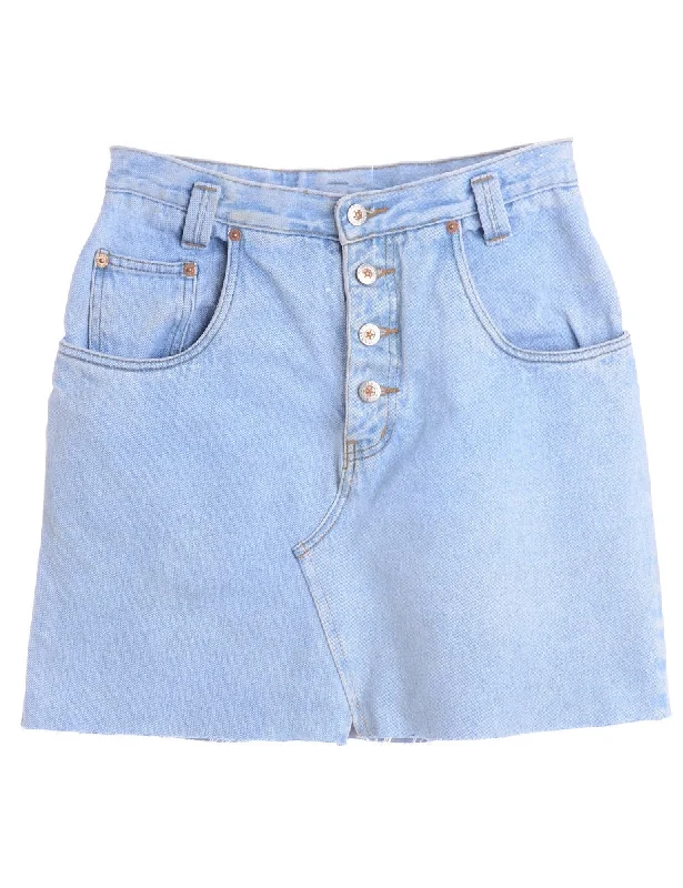 Label Jess Denim Mini Skirt