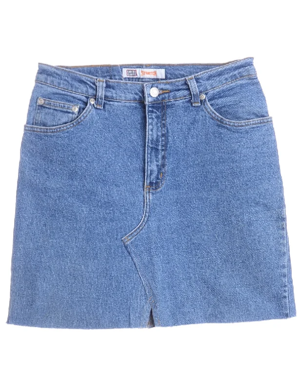 Label Jess Denim Mini Skirt