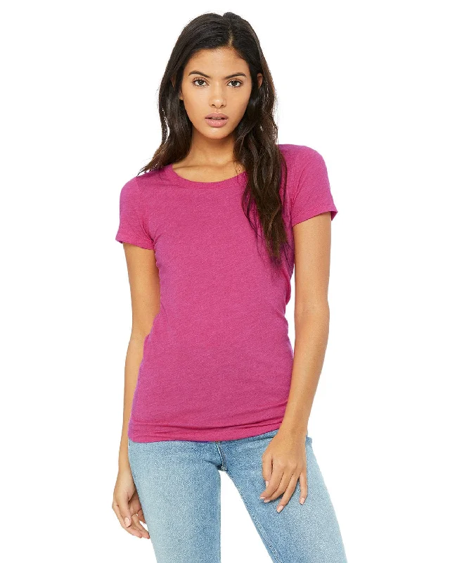 Bella+Canvas Ladies Triblend T-Shirt | Berry Triblend