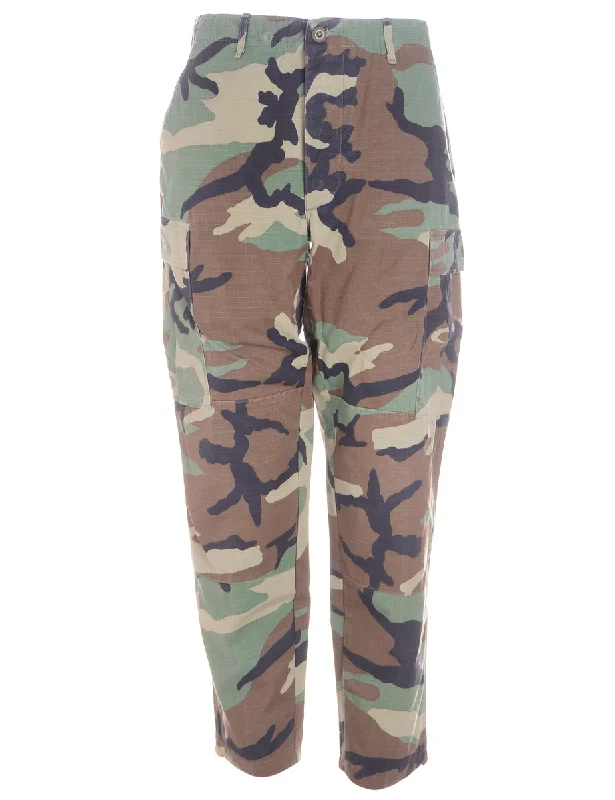 Label Jacob Tapered Army Trousers