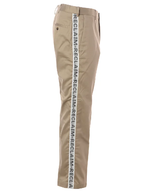 Label George Reclaim Tape Chinos