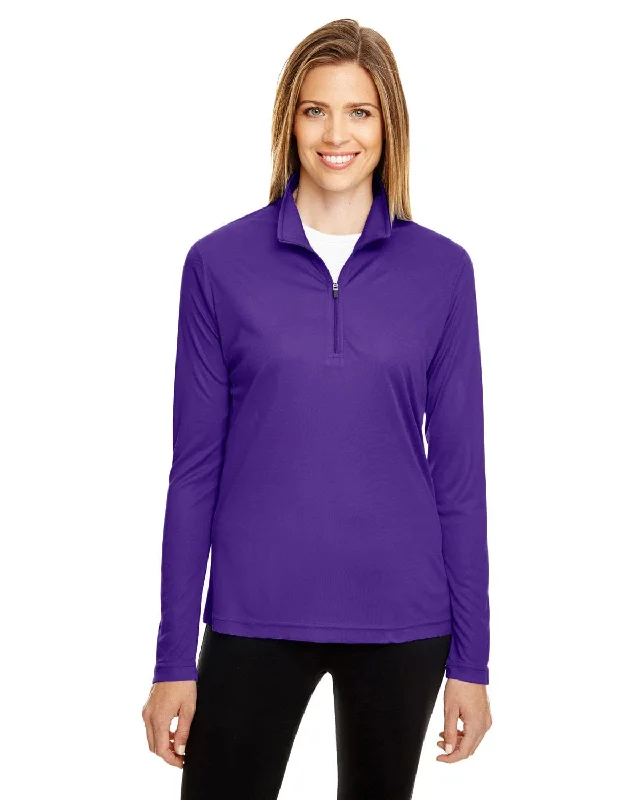 Team 365 Ladies Zone Performance Quarter-Zip | Sport Purple