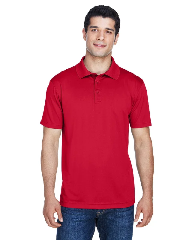 Harriton Polytech Polo Shirt | Red