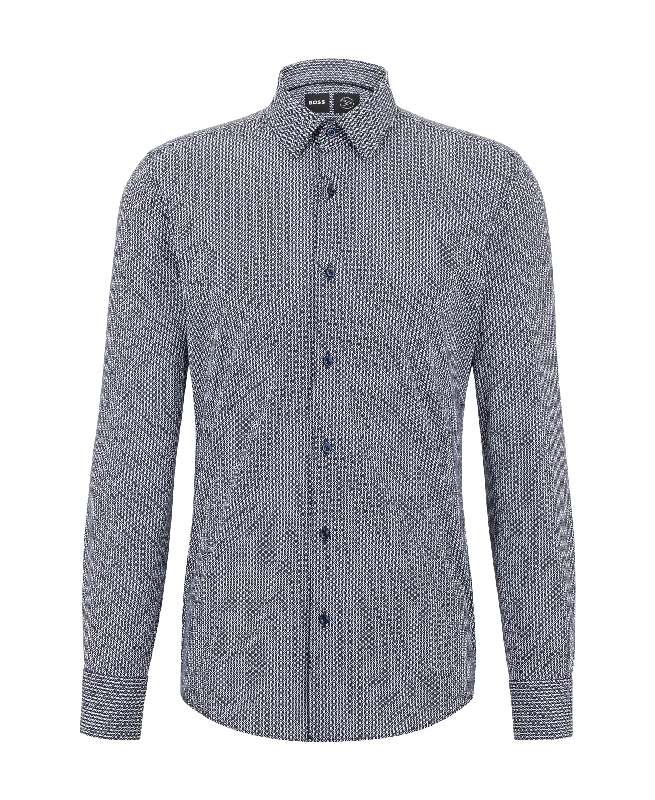 Hugo Boss P-Hank Kent Shirt Dark Blue