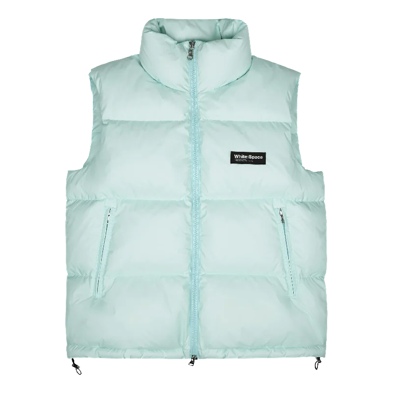 Scott Down Vest Aqua