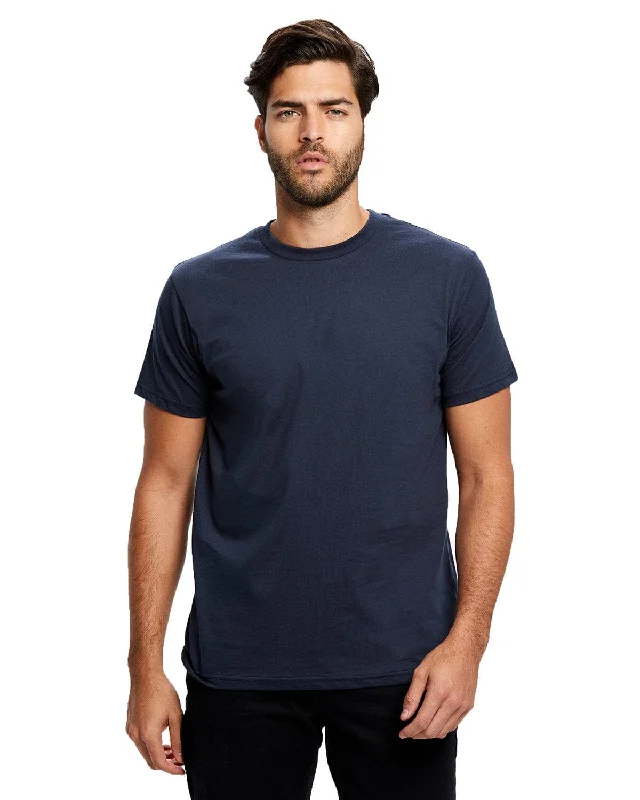 US Blanks Mens Made in USA Short Sleeve Crew T-Shirt | Navy Blue